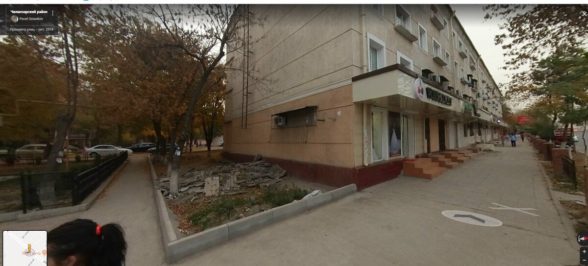 угловая квартира на первом этаже обычной хрущевки г. Ташкент 1-ый квартал Чилонзар