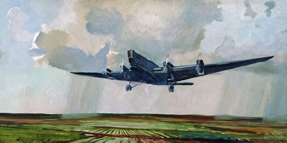 Дейнека Александр. Бомбардировщик, 1932
