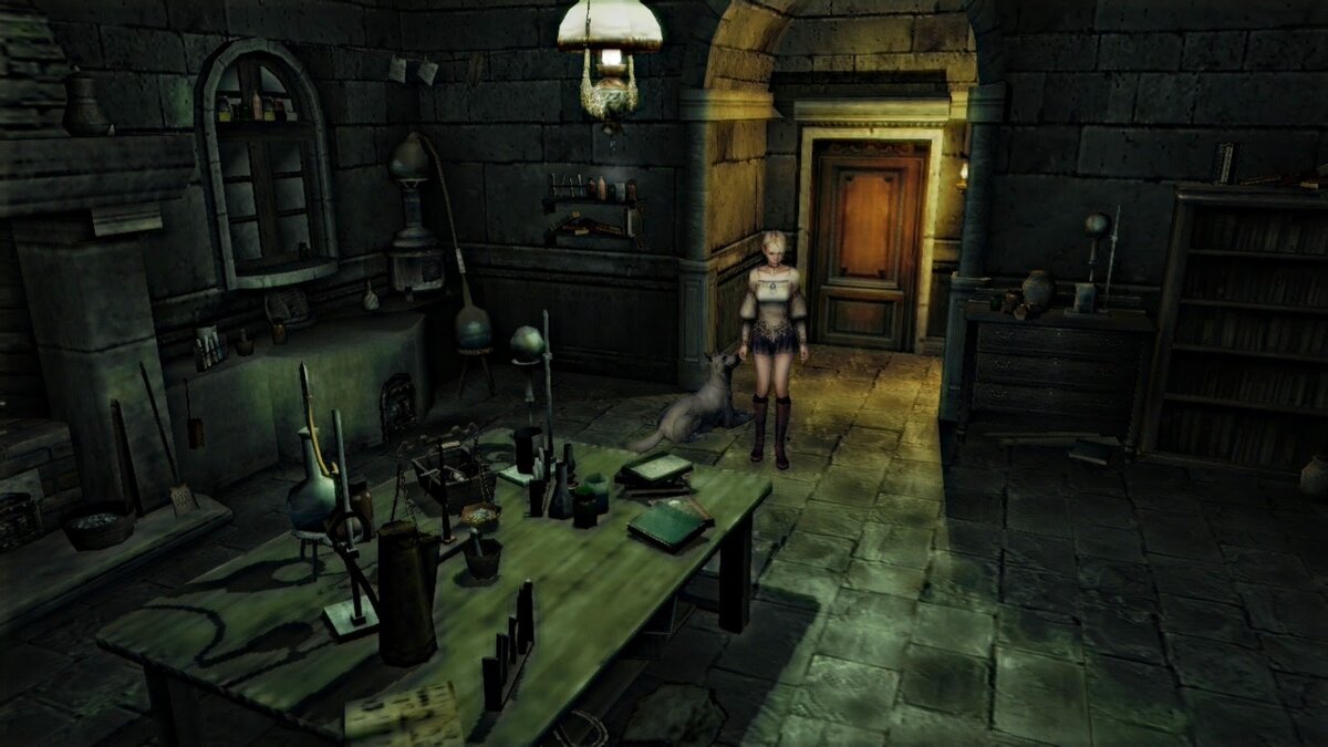 Прохождение игры ужас. Haunting ground игра. Haunting ground ps2. Haunting ground 2.