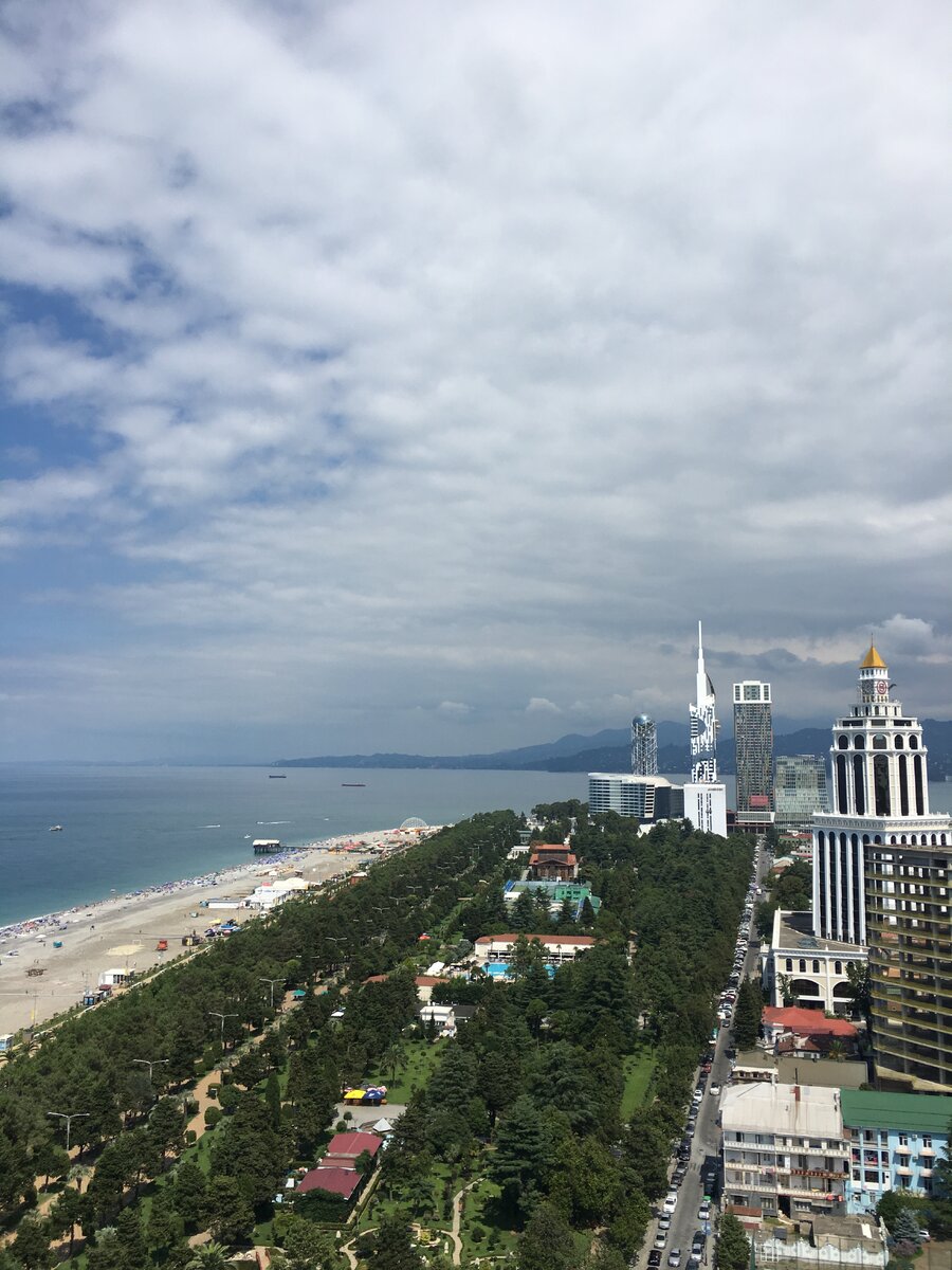 Вид на Набережную Батуми