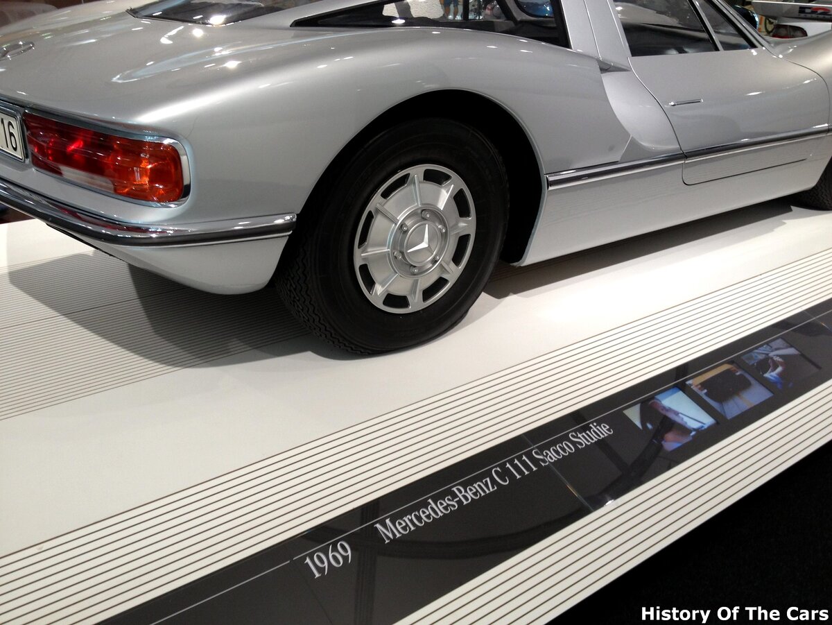 Mersedes-Benz C111 Design Concept Bruno Sacco