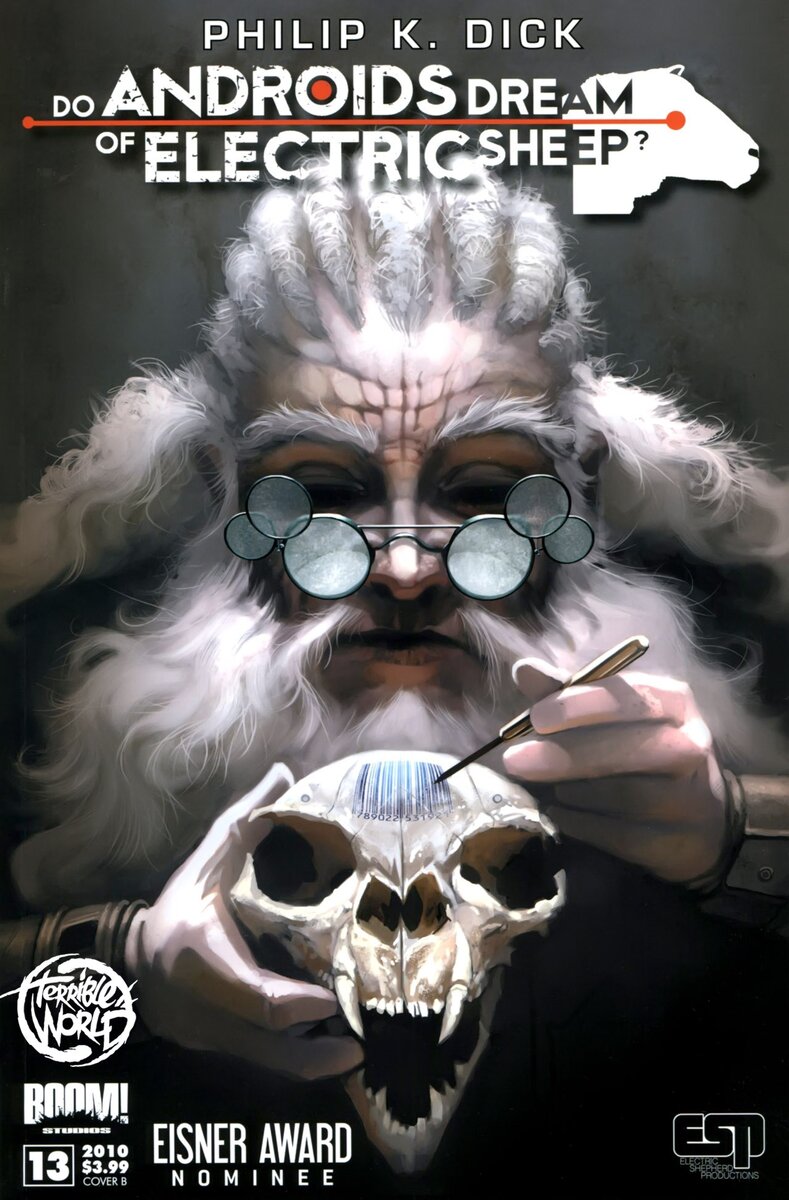 Одна запрещенная книга: «Мечтают ли андроиды об электроовцах?»
Автор: Ф. Дик
Дата написания: 1968

После ядерной войны Земля превратилась в выжженную, умирающую пустыню. Вымерли почти все животные. Большинство людей давно перебрались на другие колонизированные планеты солнечной системы. Те же, кто был вынужден остаться, влачат жалкое, унылое существование в городах, тоже приходящих в упадок. Один из таких людей — Рик Декарт — профессиональный охотник на андроидов. Рик получает задание выследить и уничтожить нескольких беглых андроидов, нелегально прибывших на Землю. Но в ходе охоты у него невольно возникают сомнения. Рик задаётся вопросом — а гуманно ли это, уничтожать андроидов?