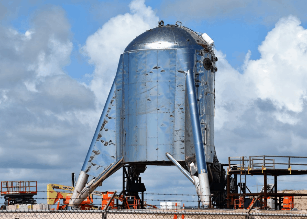 Прототип StarHopper,                      Бока-Чика, Техас