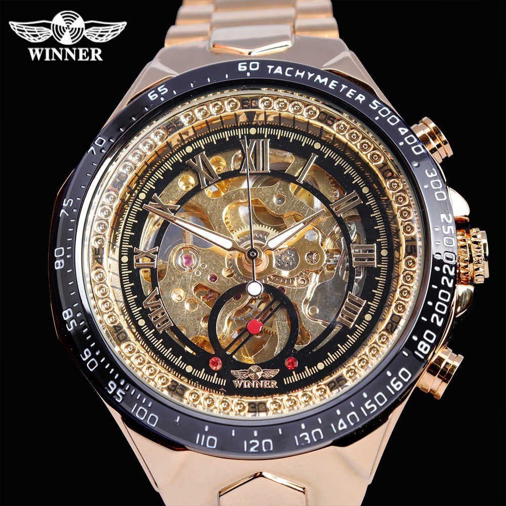 Часы Winner с Bezel дизайном