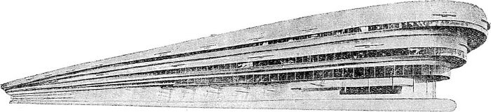 Проект архитектора В. Фидмана, 1931.