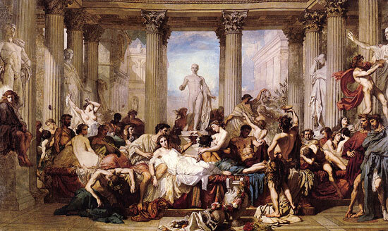 «Римляне времен упадка» (1847)