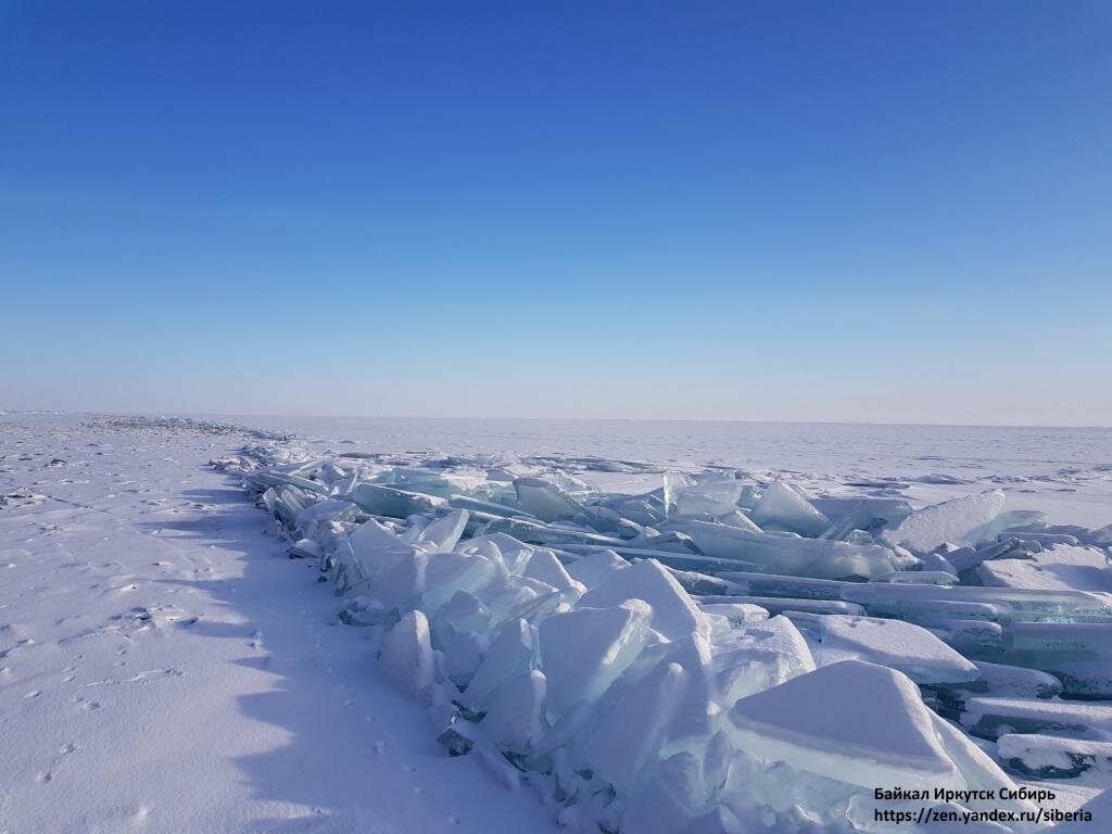 Ледостав на Байкале 2020