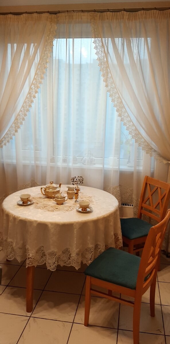 Утренний кофе на кухне