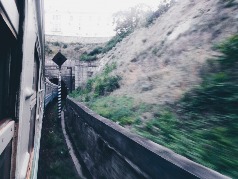 Электричка от Симферополя до Севастополя 