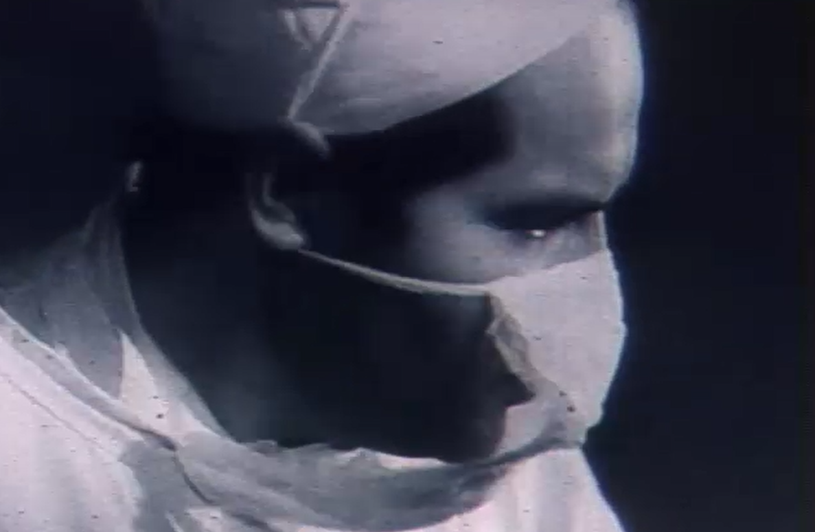 В.П.Демихов. Кадр из документального фильма "Кто есть кто" (1989)