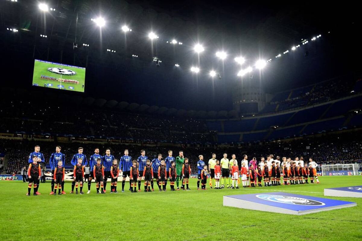 19 февраля. Милан, стадион "Сан-Сиро", матч 1/8 Лиги Чемпионов Аталанта - Валенсия