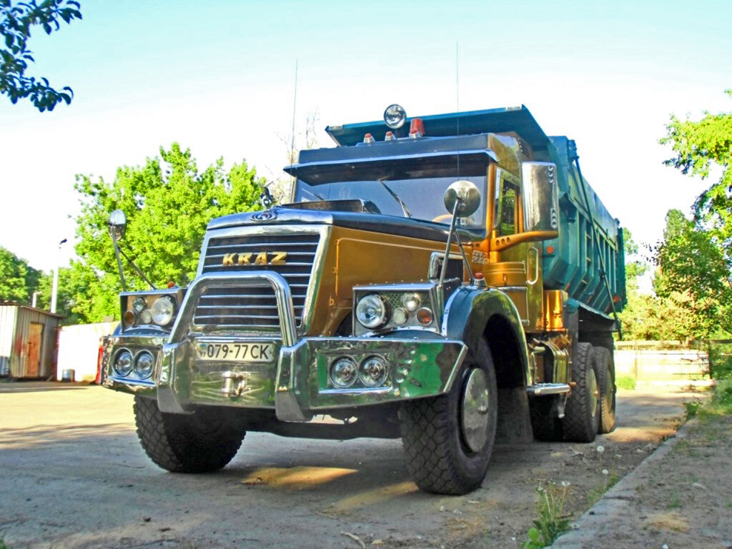 Фото старый краз тюнинг