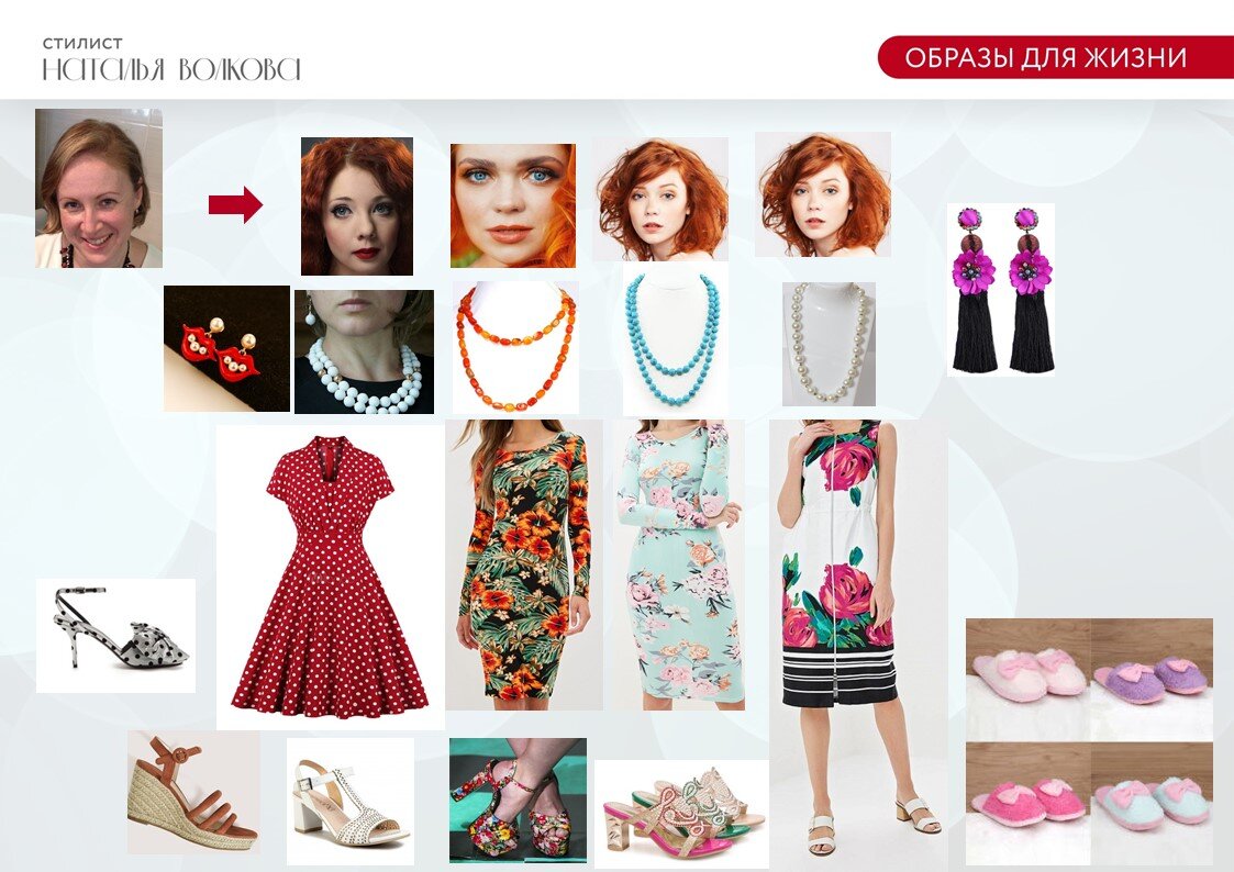 Идея создания образа для роли жены-«дурочки» по пьесе «Женщина и мозг».