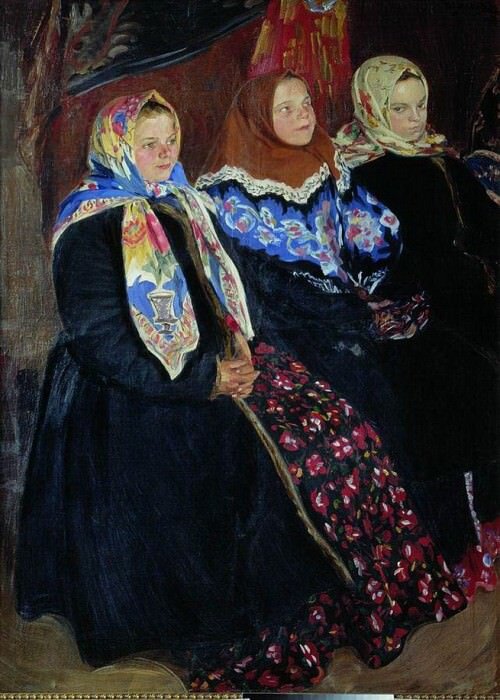 Три девицы, 1907 год