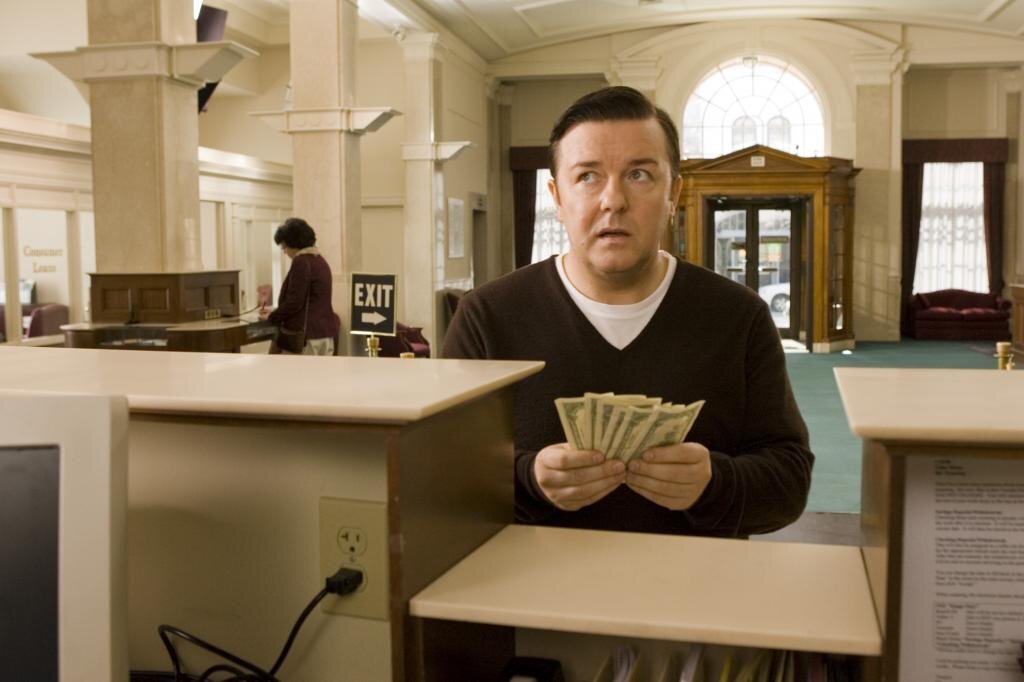 Кадр из фильма "Изобретение лжи"