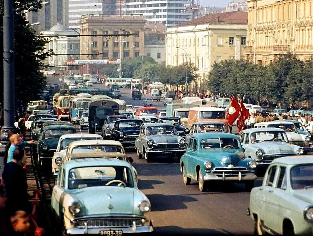 москва в советское время и сейчас