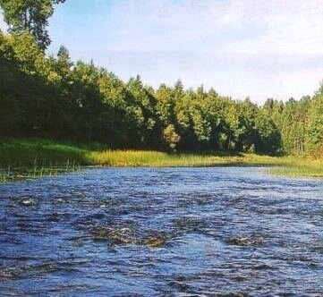 Места с усилением течения