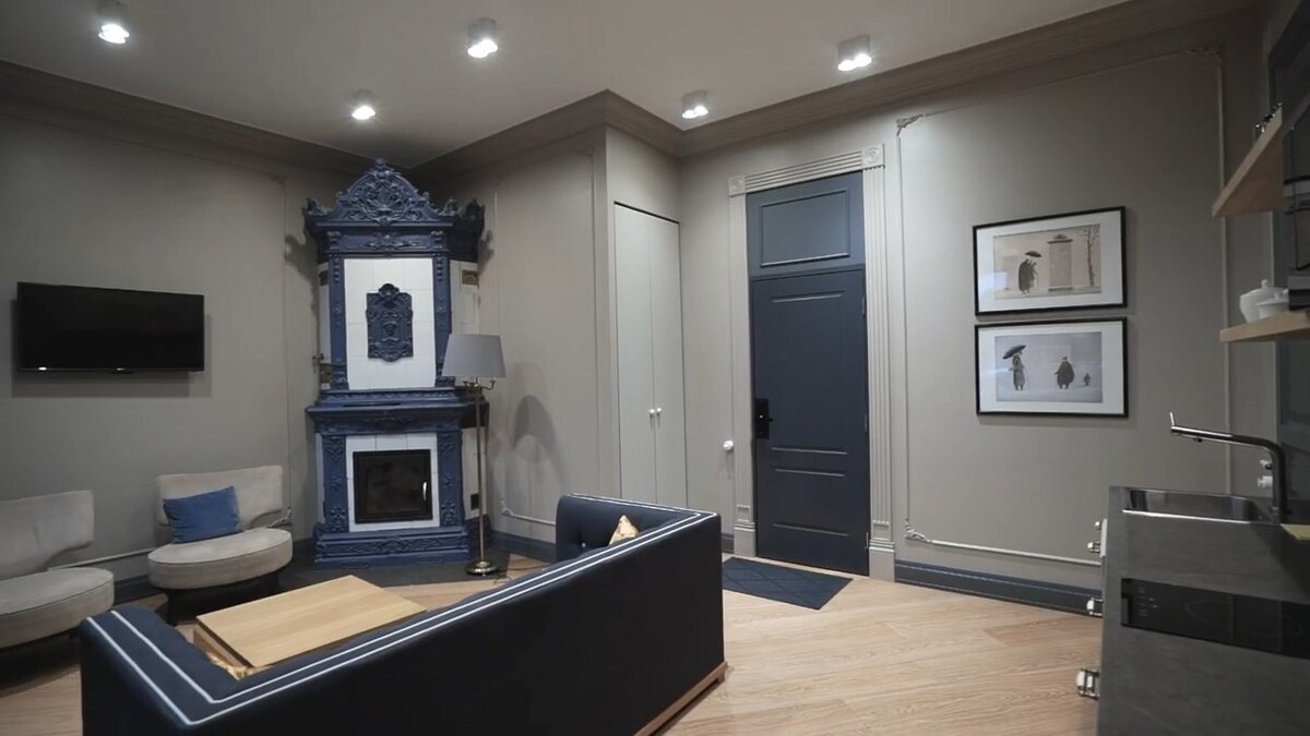 Дизайн однокомнатной квартиры.