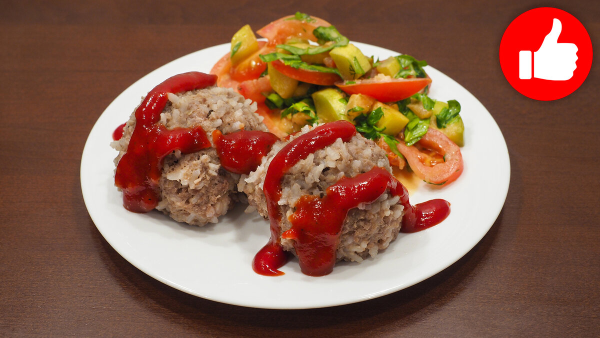 Мясные ежики с рисом в мультиварке на обед или ужин