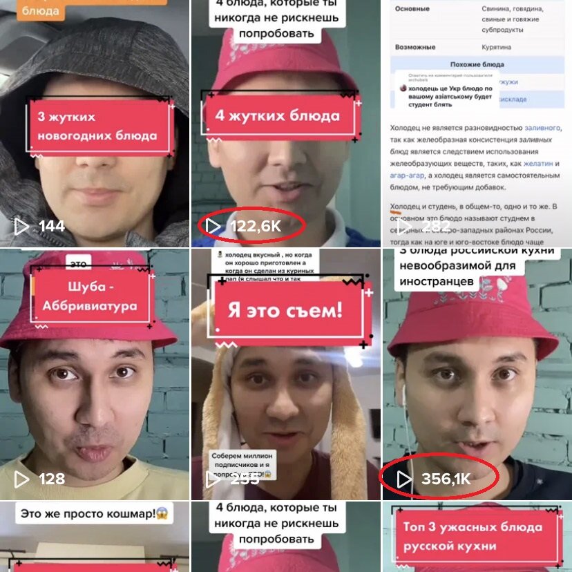 Видео, которые набрали больше всего просмотров