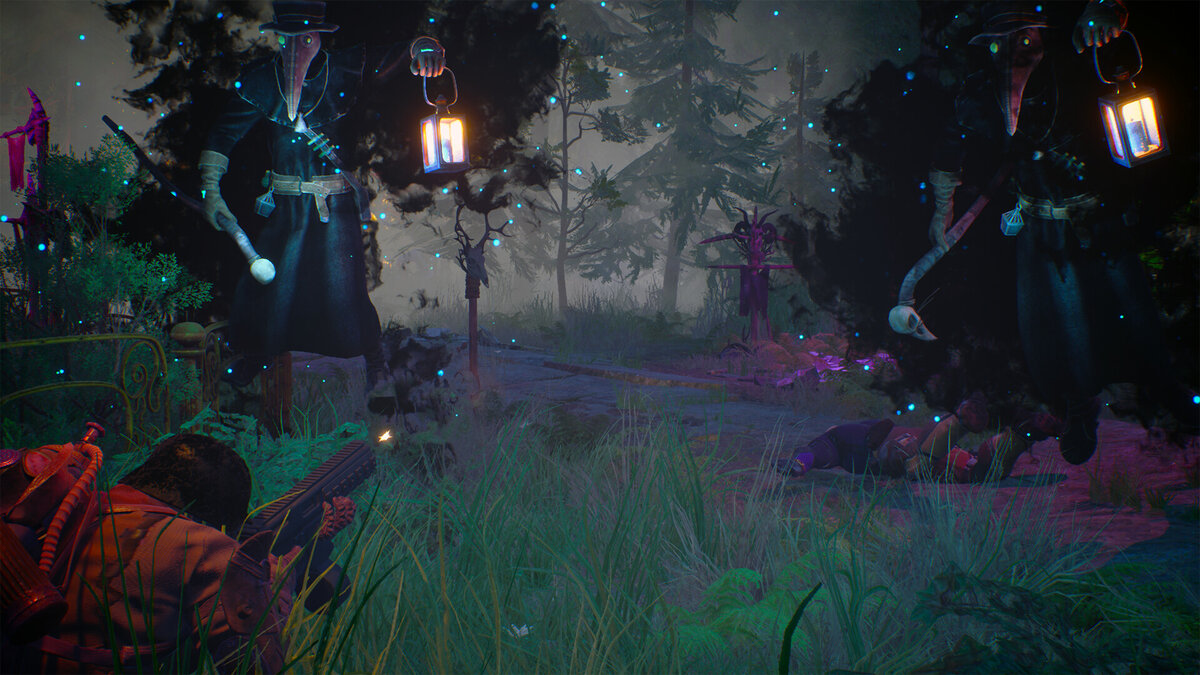 Густой туман скрывает игроков на большой дистанции друг от друга