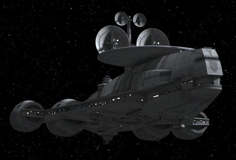 Корабль разведчик КНС.