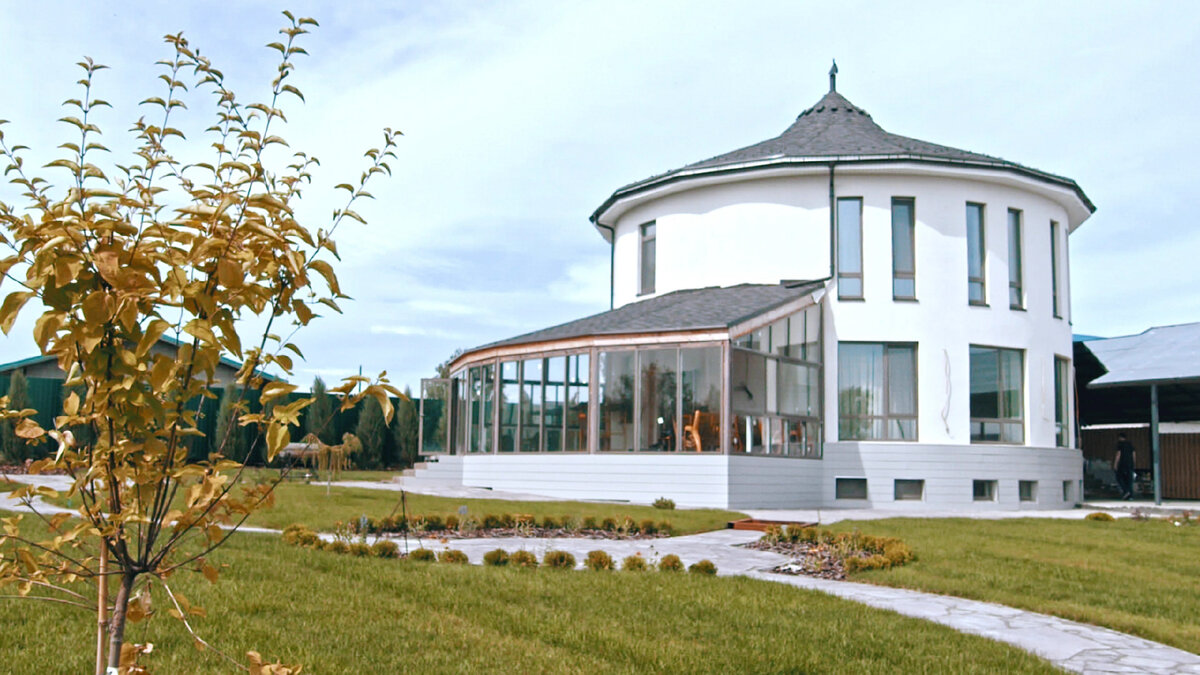 Круглый дом в д. Макаровка Республика Татарстан 2018 год