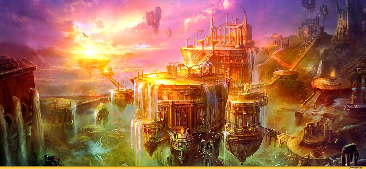 Отдаленно напоминает описываемый мир