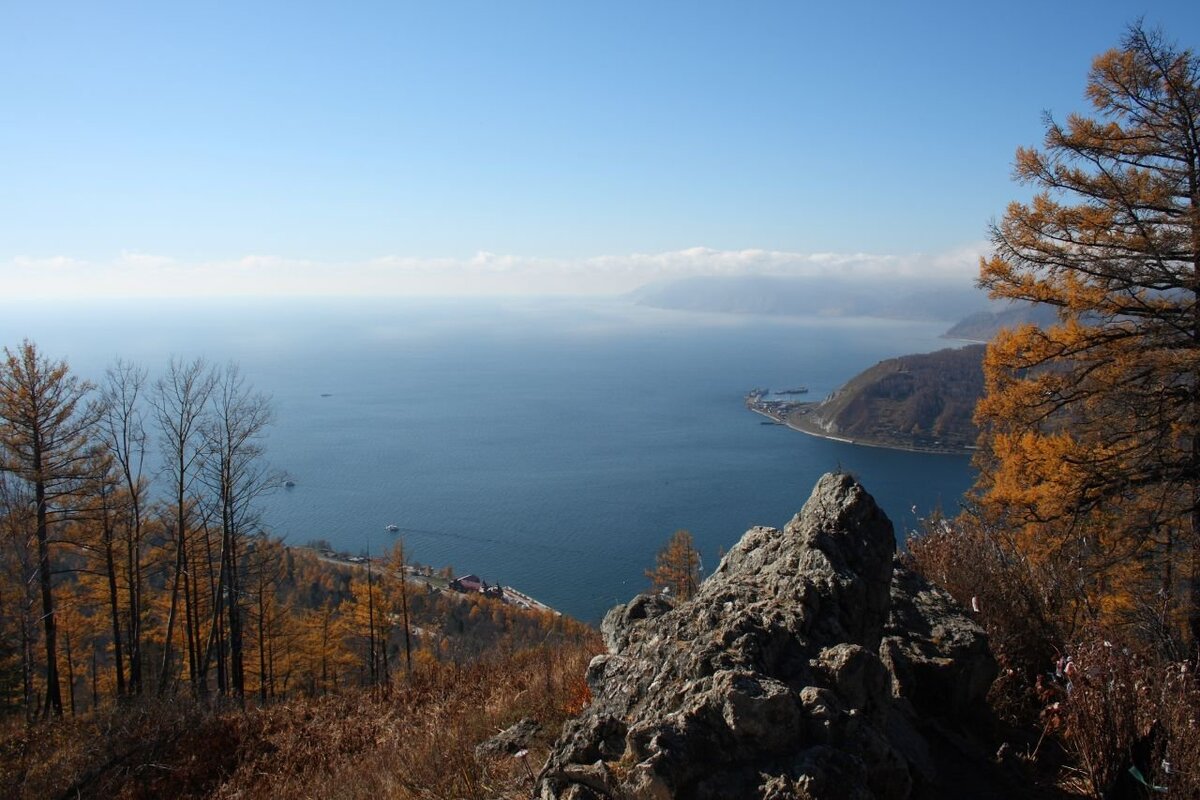 Lake Baikal in Asia