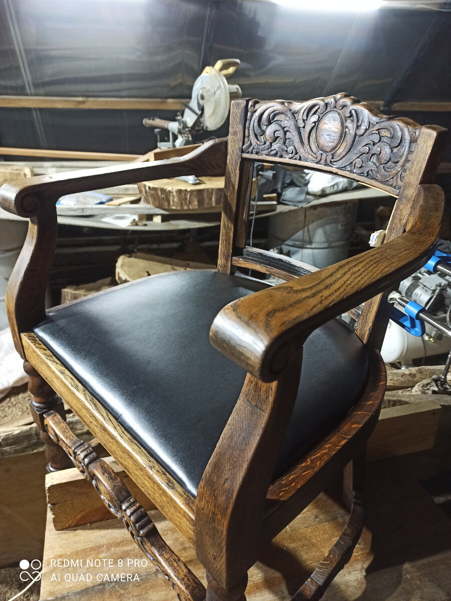  Кресло - предположительно конец 18, начало 19 века Германия.