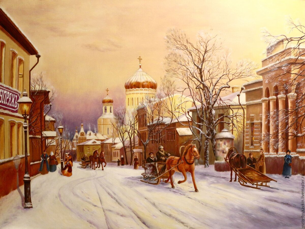 Старая москва картины
