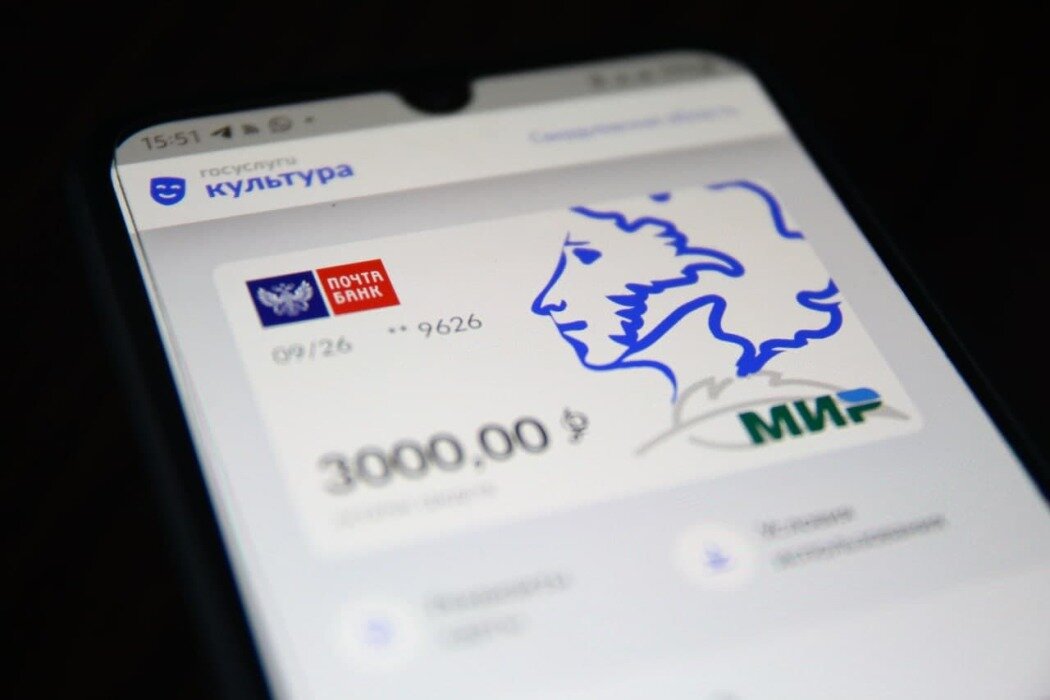 Пушкинская карта будет интегрирована в федеральный проект