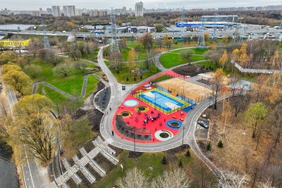    Спортивны кластер на набережной канала имени Москвы © Комплекс городского хозяйства города Москвы