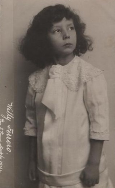 Вилли Ферреро в 1913 году.