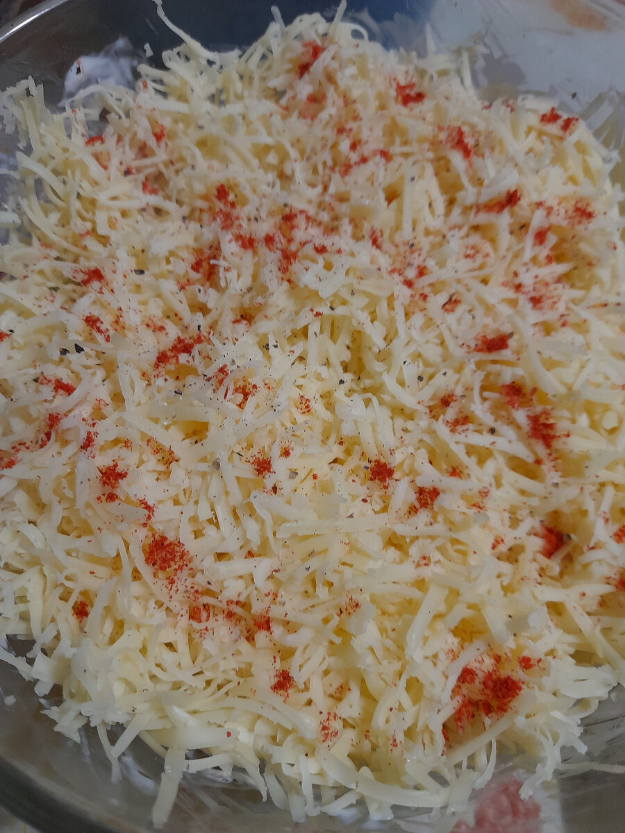 Салат с сыром 1 вариант