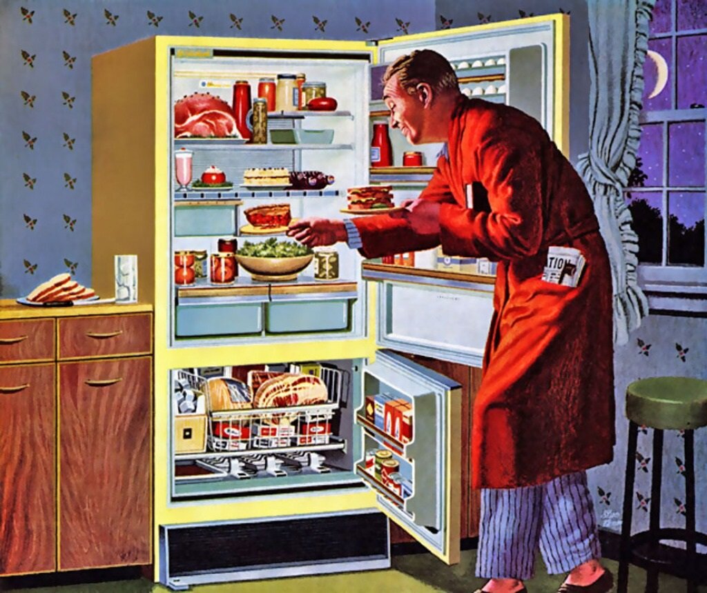 1959 ... fridge raid!