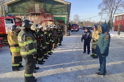    Тактические учения «Мособлпожспаса» в Богородском округе © Telegram-канал «ГКУ МО «Мособлпожспас»