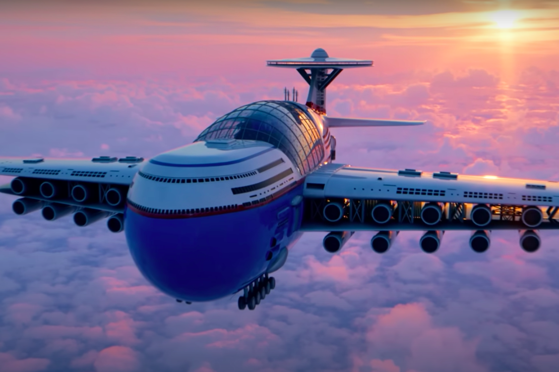     Вот как выглядит самолет-отель на 5000 человек с ядерным двигателем: монстр, который никогда не будет существовать