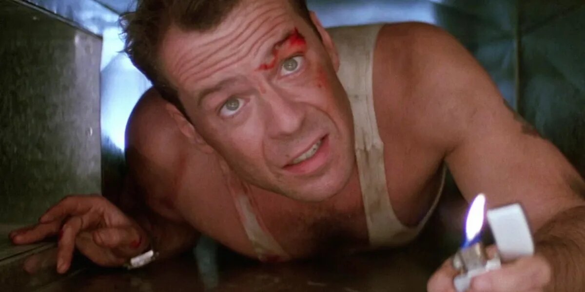 Кадр из фильма «Крепкий орешек»