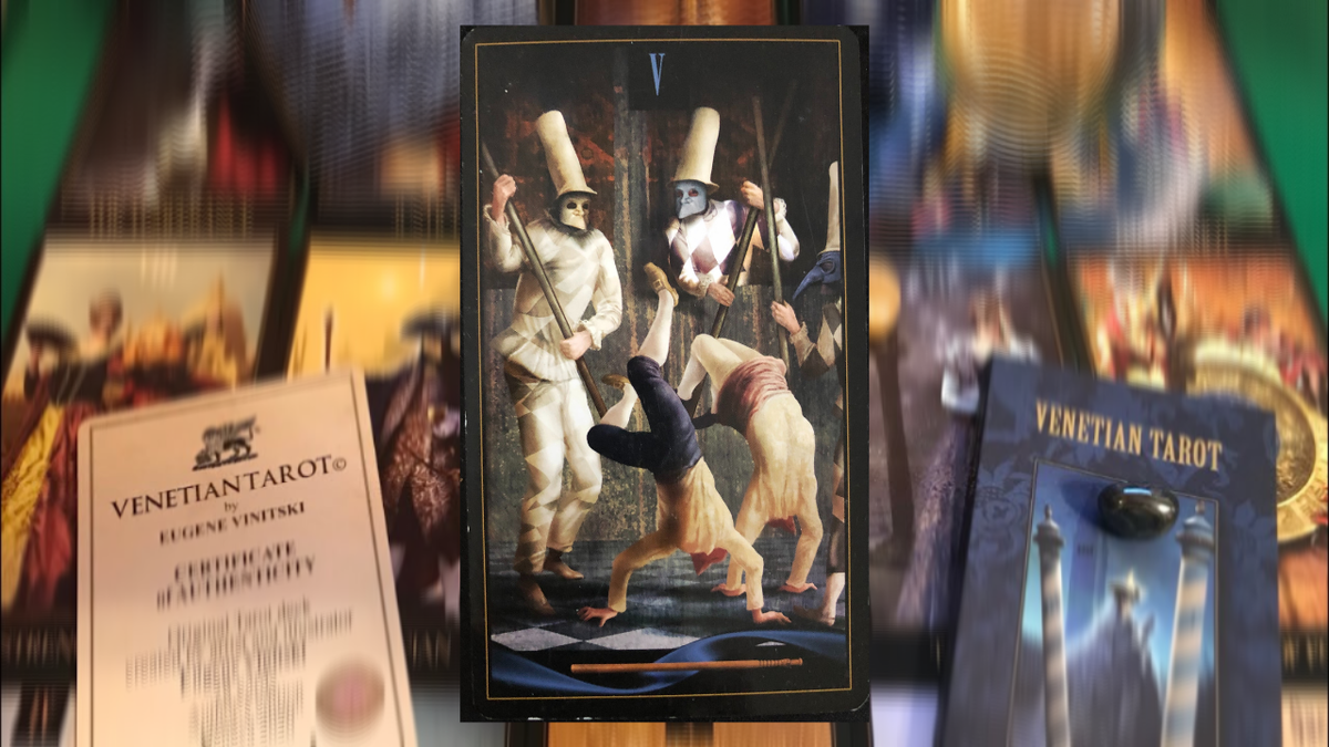 Колода «Venetian Tarot» Eugene Vinitski 