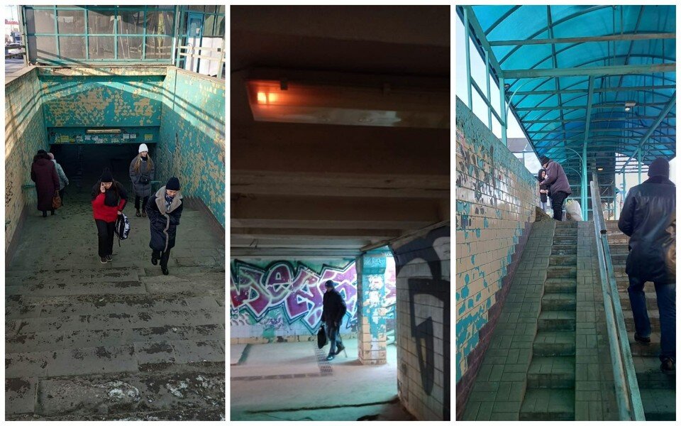     Переход у ТД «Барс» на Московском шоссе в Рязани приведут в порядок.