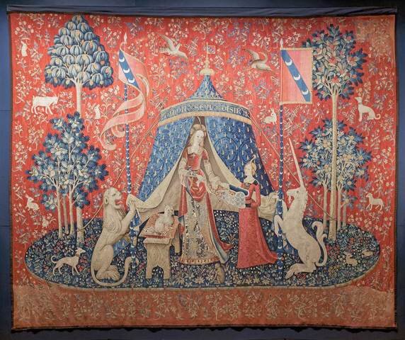 «Дама с единорогом». Конец XV века