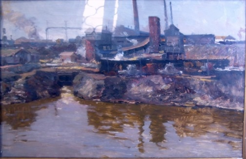 Бурак А. Ф. Шабровский тальковый комбинат, 1950-е гг.
