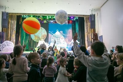    Новогодние представления в ДК «Октябрь» в Подольске ©группа «Официальный Подольск» в соцсети «ВКонтакте»