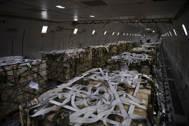    Борт с военной помощью США © Tech. Sgt. J. D. Strong Ii/Global Look Press/Keystone Press Agenc