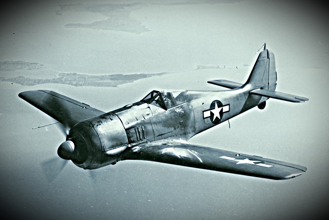Focke-Wulf Fw 190 Würger с опознавательными знаками ВВС США