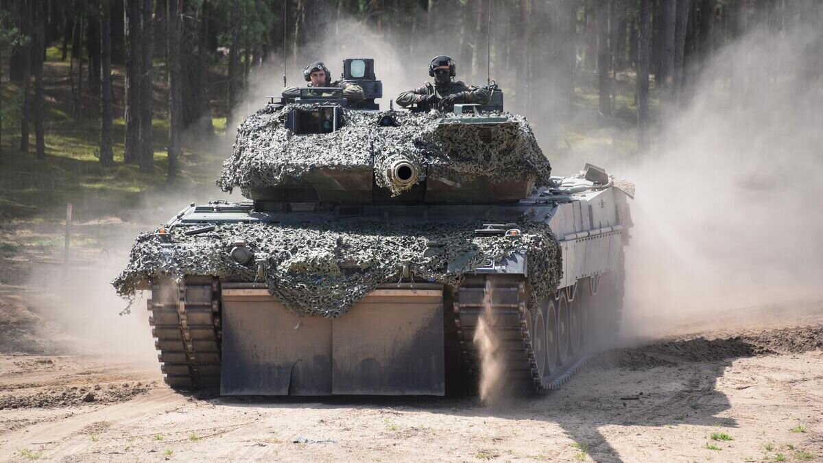    Основной немецкий танк Leopard 2© Фото : U.S. Army / Markus Rauchenberger