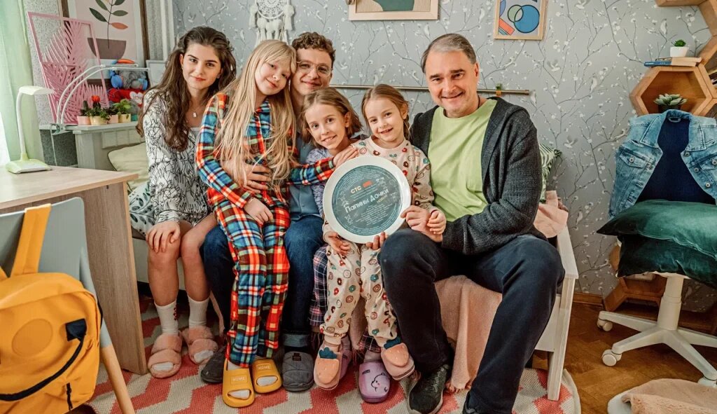    Кадр со съемок сериала "Папины дочки" редакция RTWeek