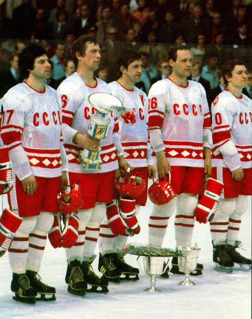 Сборная СССР чемпион мира по хоккею 1969