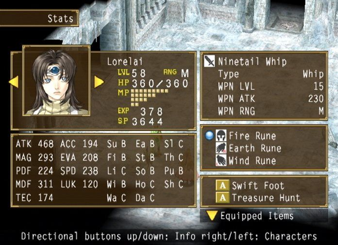 Немалое место в игре уделяется исследованиям Синдарских руин. Лорелай будет сопровождать принца не раз.